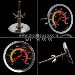 Bimetal Thermometer 10 - 400 Celcius BT8
